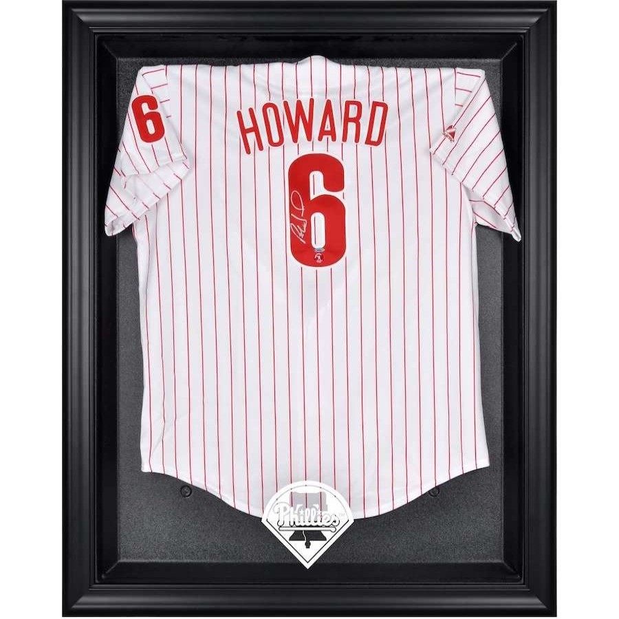 Collectibles & Memorabilia * | Philadelphia Phillies Fanatics Authentic Black Framed Logo Jersey Display Case