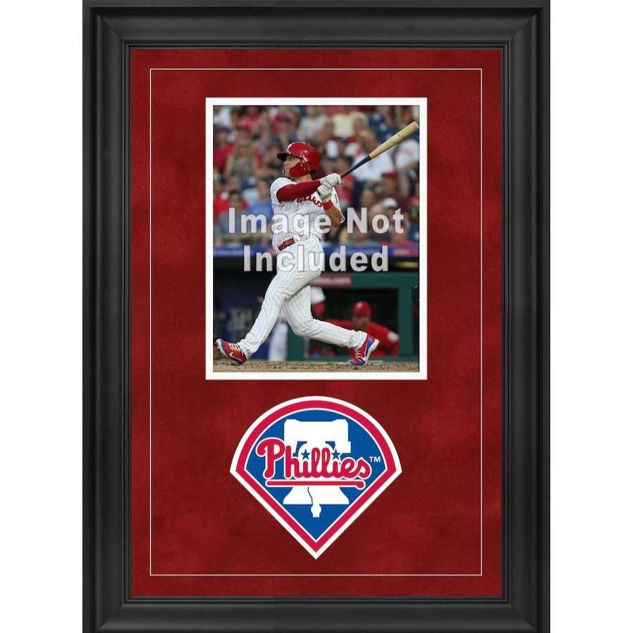 Collectibles & Memorabilia * | Philadelphia Phillies Fanatics Authentic Deluxe Framed 8 X 10 Vertical Photograph Frame With Team Logo