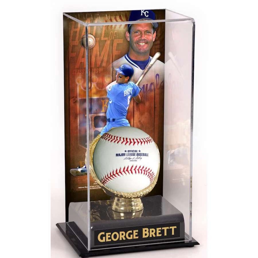 Collectibles & Memorabilia * | Kansas City Royals George Brett Fanatics Authentic Hall Of Fame Sublimated Display Case With Image