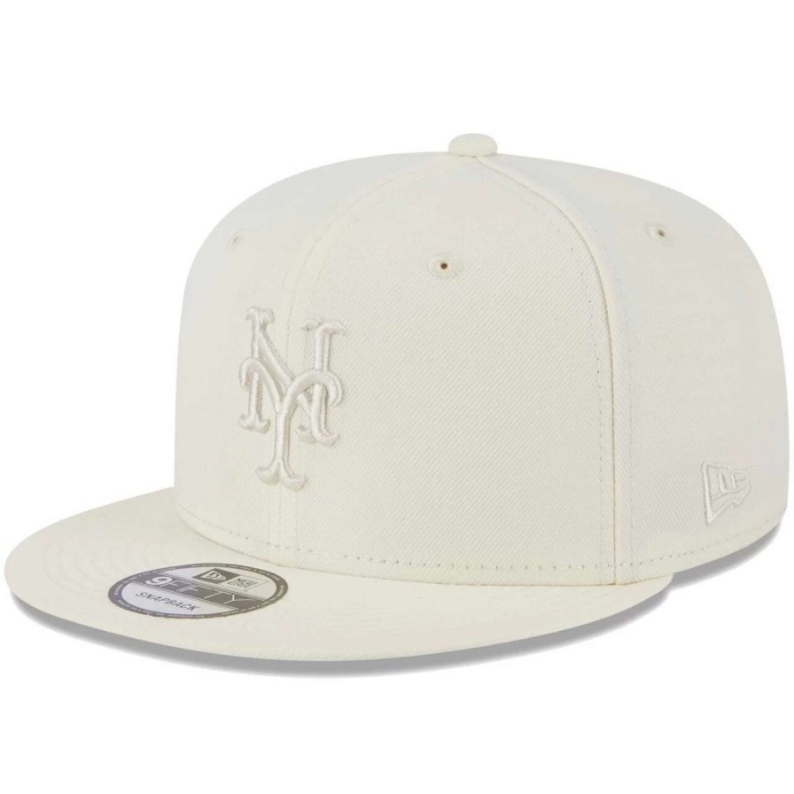 Team * | Men'S New York Mets New Era Cream Spring Color Basic 9Fifty Snapback Hat