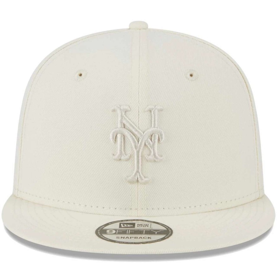 Team * | Men'S New York Mets New Era Cream Spring Color Basic 9Fifty Snapback Hat