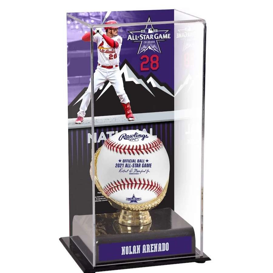 Collectibles & Memorabilia * | St. Louis Cardinals Nolan Arenado Fanatics Authentic 2021 Mlb All-Star Game Gold Glove Display Case With Image