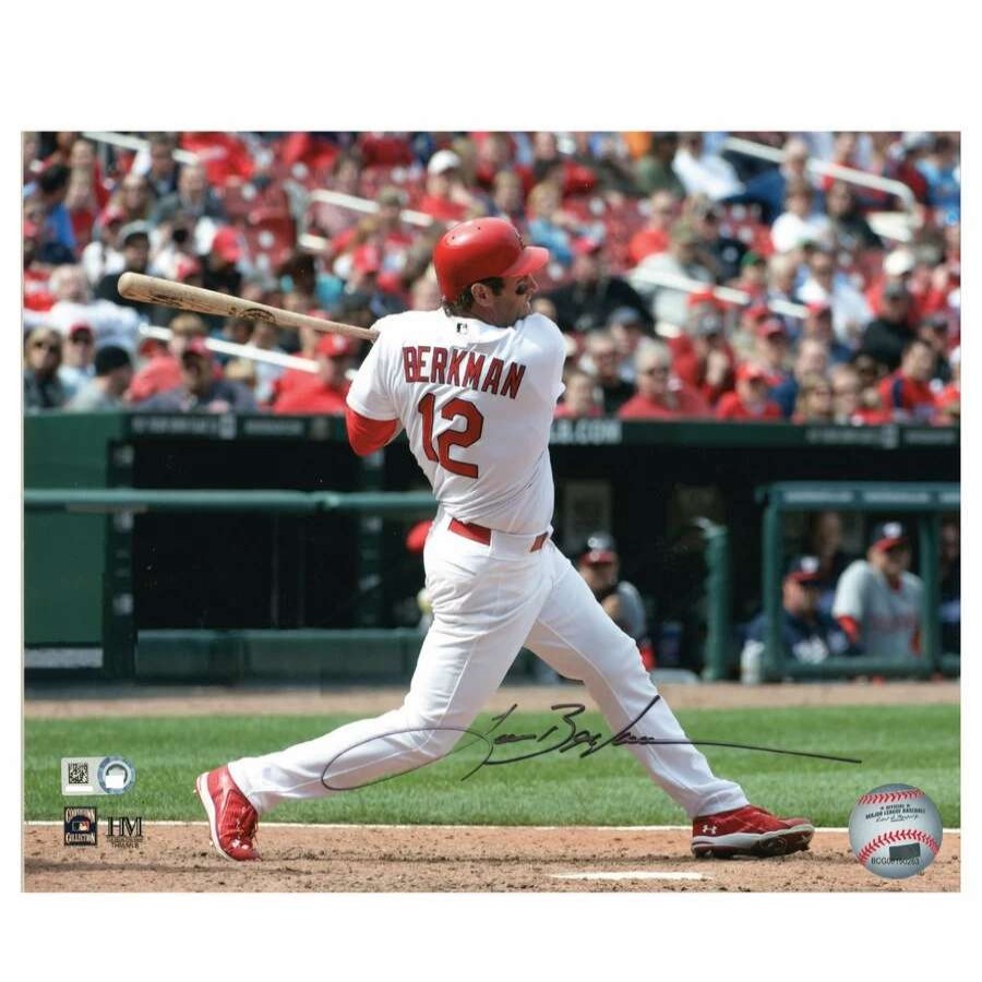 Collectibles & Memorabilia * | Autographed St. Louis Cardinals Lance Berkman 10" X 8" Photograph