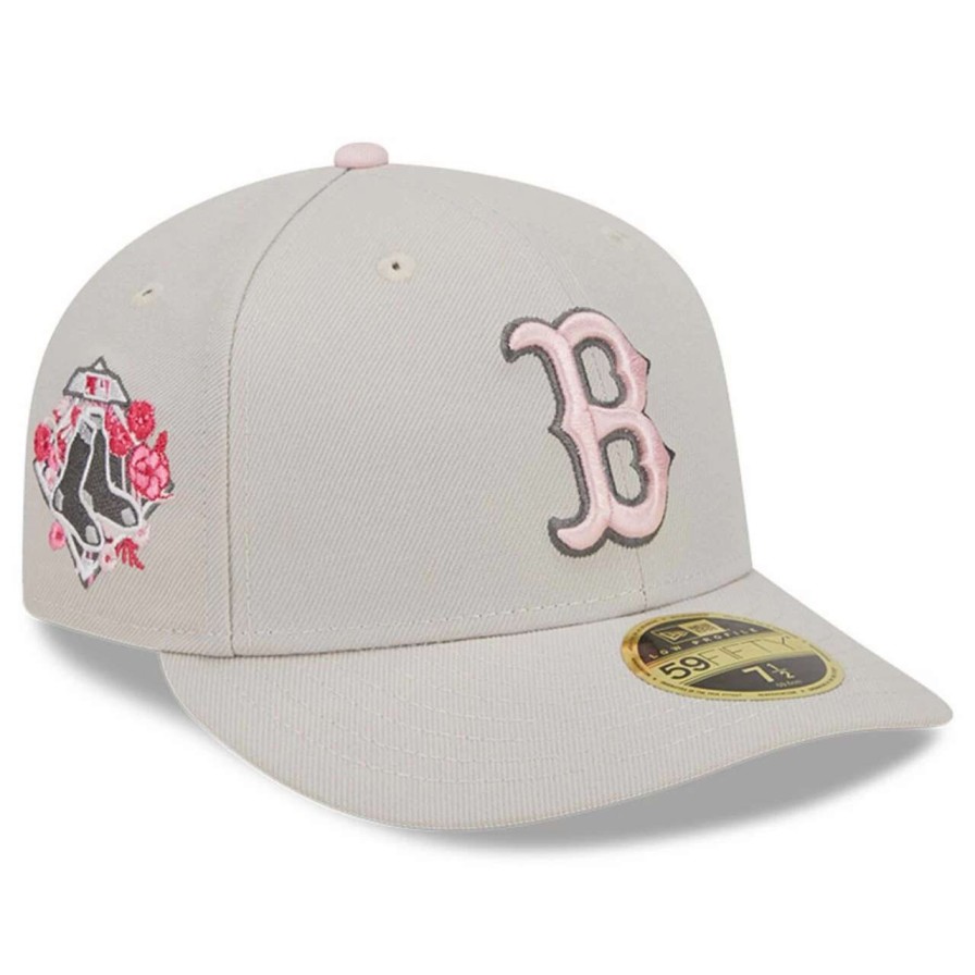 Team * | Men'S Boston Red Sox New Era Khaki 2023 Mother'S Day Low Profile 59Fifty Fitted Hat