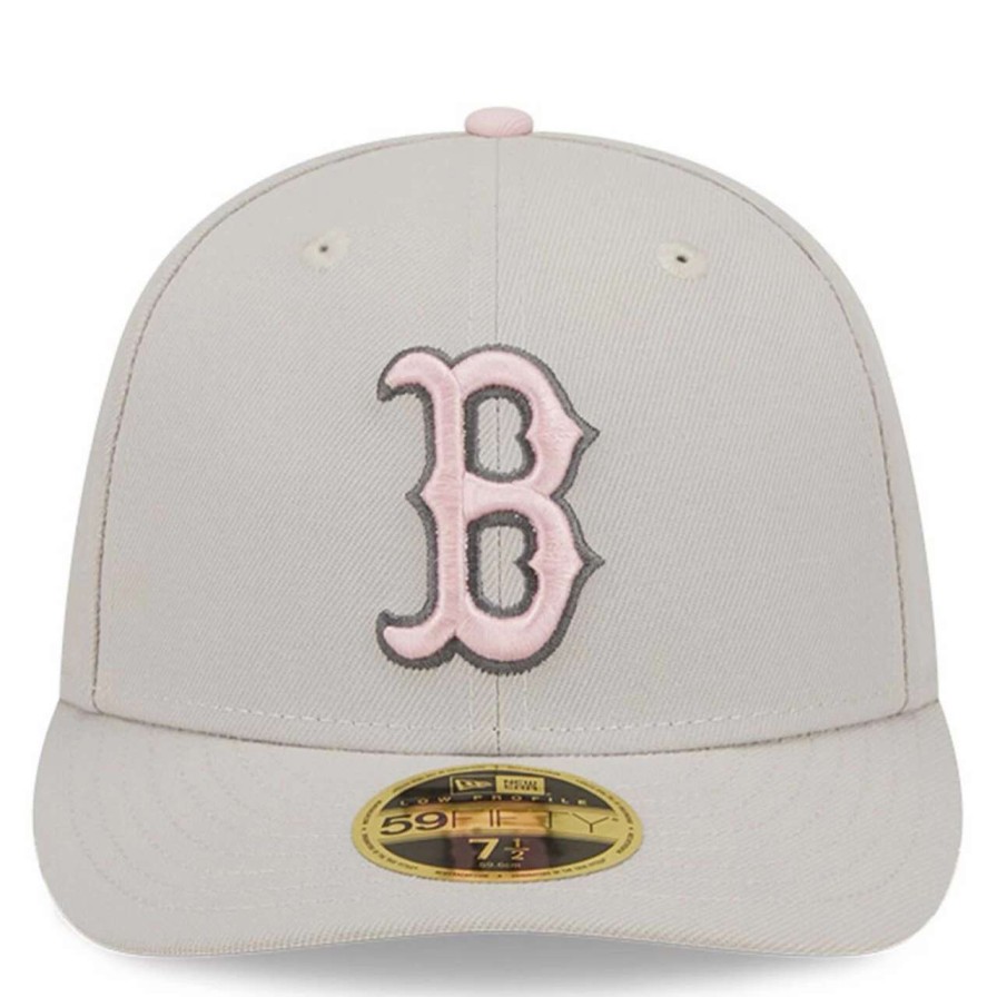 Team * | Men'S Boston Red Sox New Era Khaki 2023 Mother'S Day Low Profile 59Fifty Fitted Hat