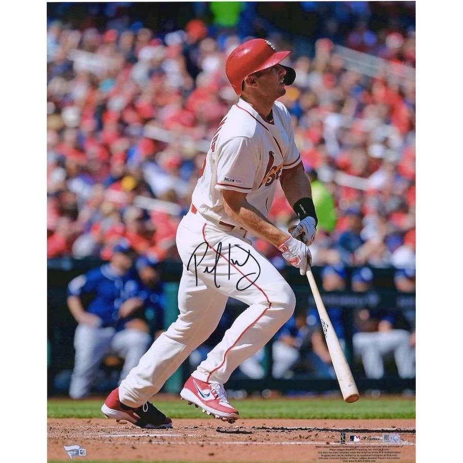 Collectibles & Memorabilia * | Autographed St. Louis Cardinals Paul Goldschmidt Fanatics Authentic 16 X 20 Hitting Photograph