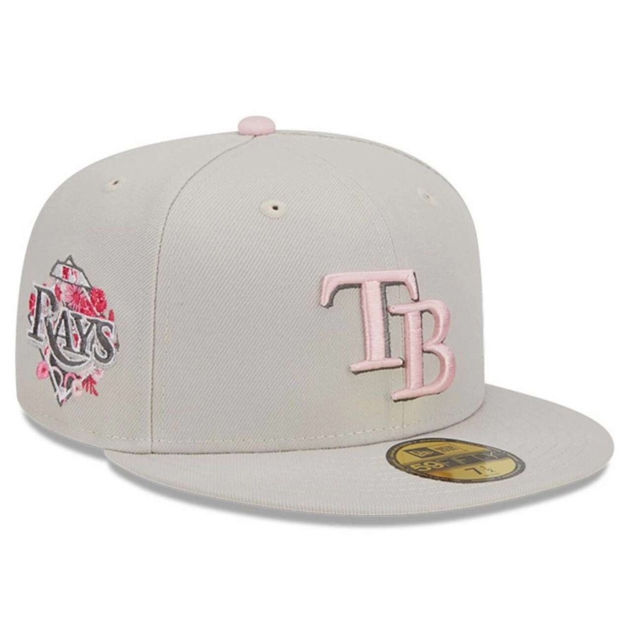 Team * | Men'S Tampa Bay Rays New Era Khaki 2023 Mother'S Day On-Field 59Fifty Fitted Hat