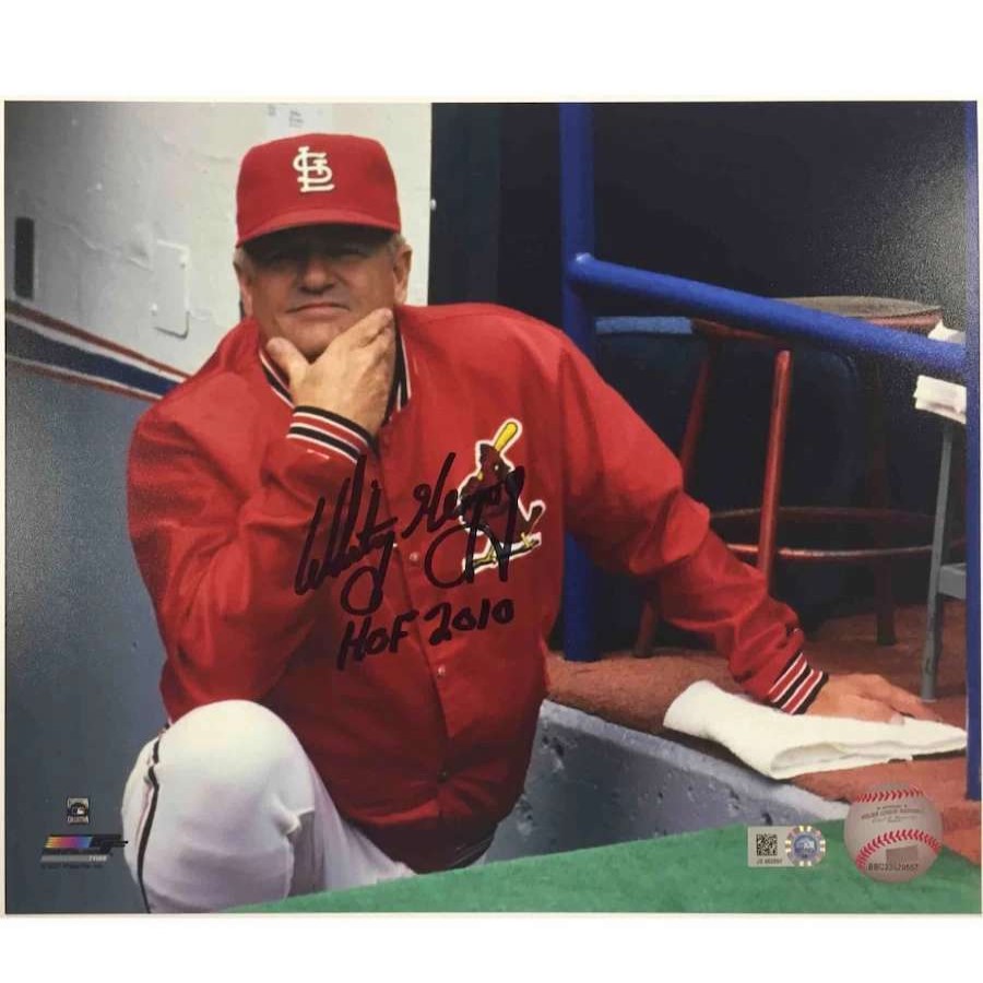 Collectibles & Memorabilia * | St. Louis Cardinals Whitey Herzog Autographed Photo