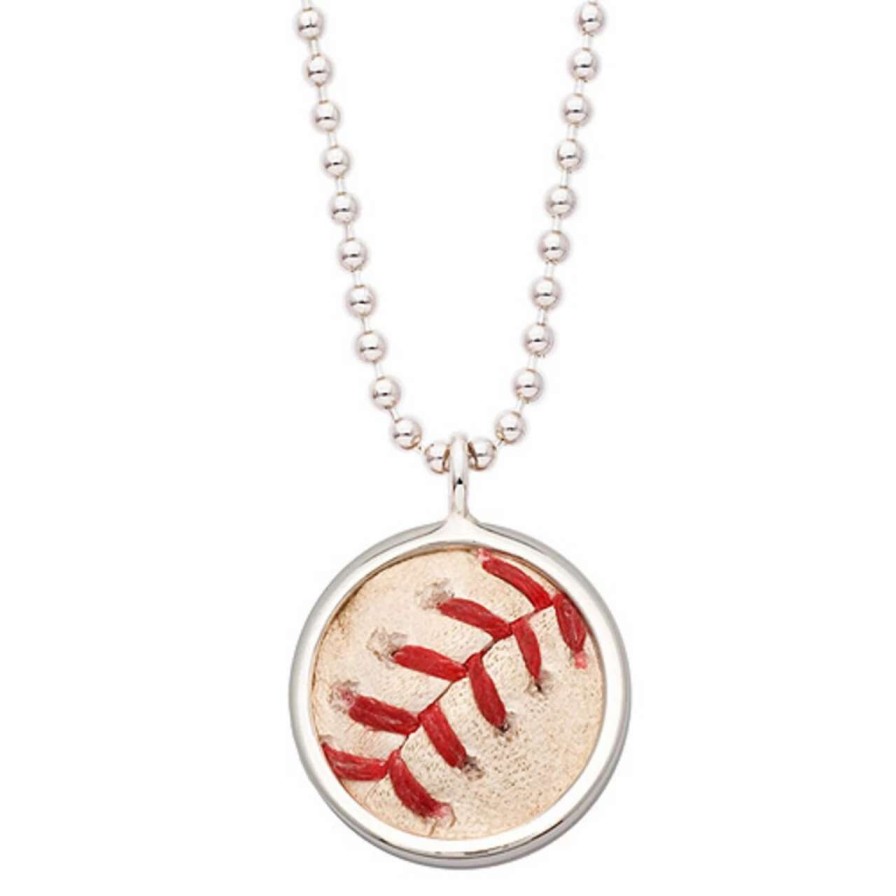 Collectibles & Memorabilia * | Toronto Blue Jays Tokens & Icons Game-Used Baseball Pendant