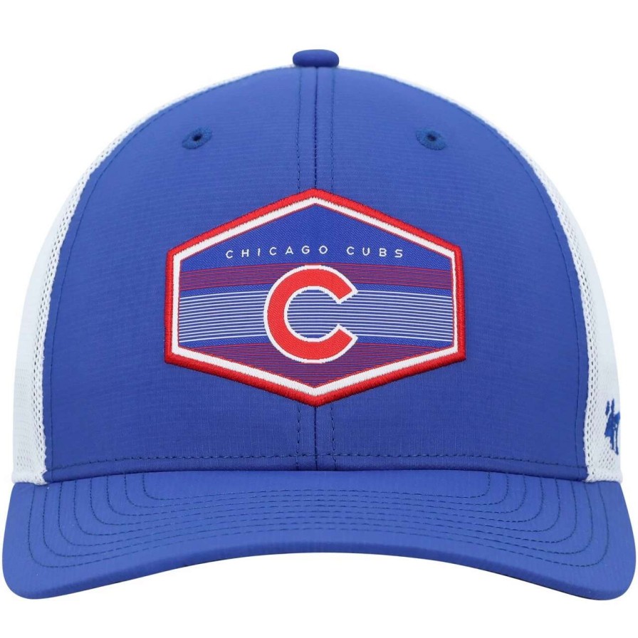 Team * | Men'S Chicago Cubs '47 Royal/White Burgess Trucker Snapback Hat