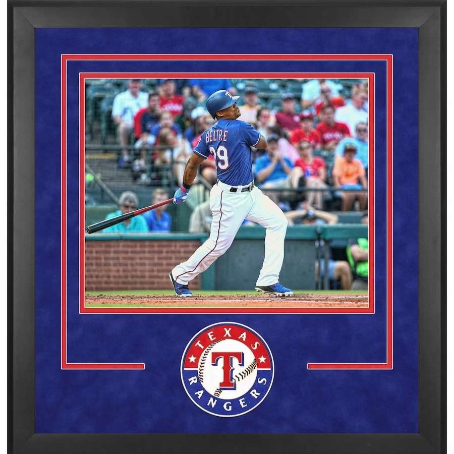 Collectibles & Memorabilia * | Texas Rangers Fanatics Authentic 16 X 20 Deluxe Horizontal Photograph Frame