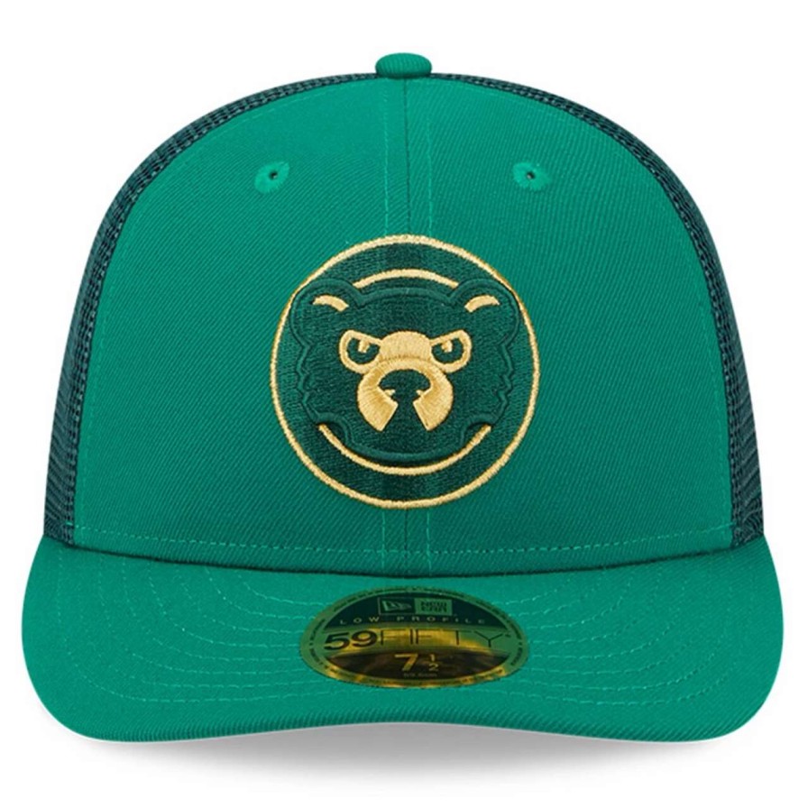 Team * | Men'S Chicago Cubs New Era Kelly Green 2023 St. Patrick'S Day Low Profile 59Fifty Fitted Hat