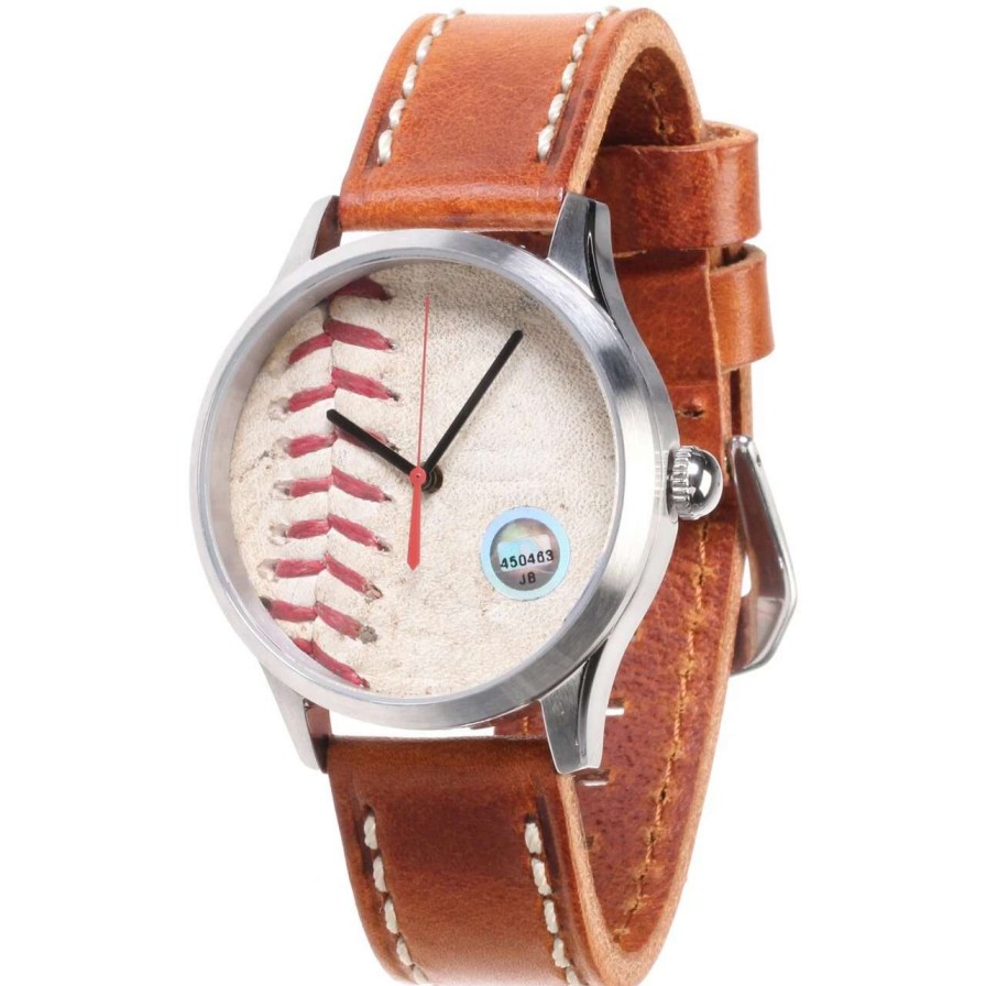 Collectibles & Memorabilia * | Texas Rangers Tokens & Icons Game-Used Baseball Watch