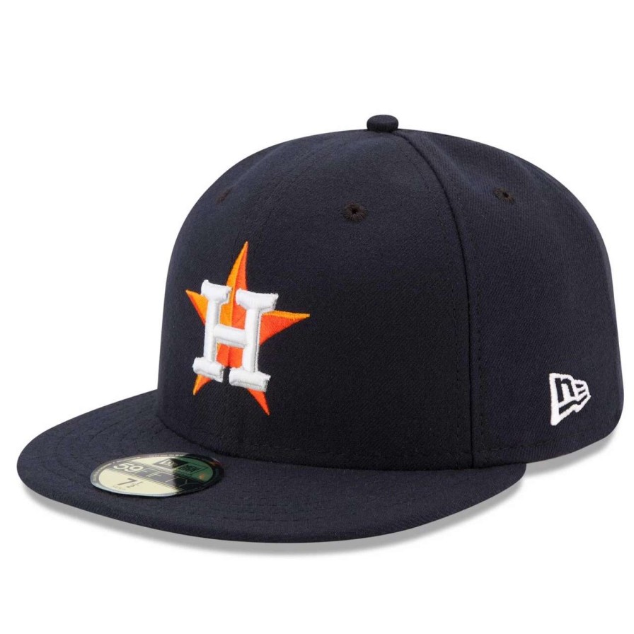 Team * | Men'S Houston Astros New Era Navy Home Authentic Collection On Field 59Fifty Performance Fitted Hat