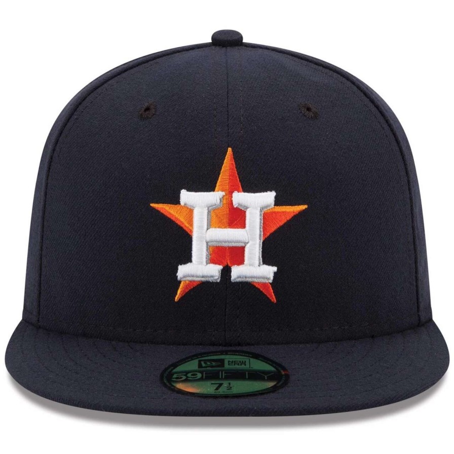 Team * | Men'S Houston Astros New Era Navy Home Authentic Collection On Field 59Fifty Performance Fitted Hat