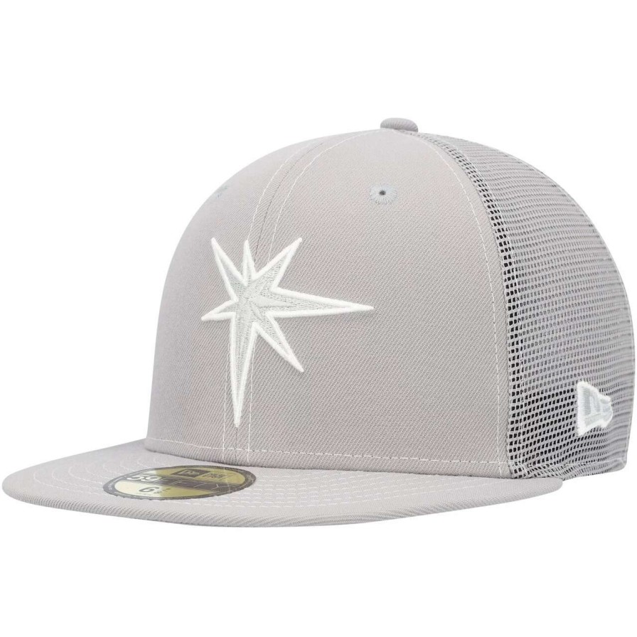 Team * | Men'S Tampa Bay Rays New Era Gray 2023 On-Field Batting Practice 59Fifty Fitted Hat