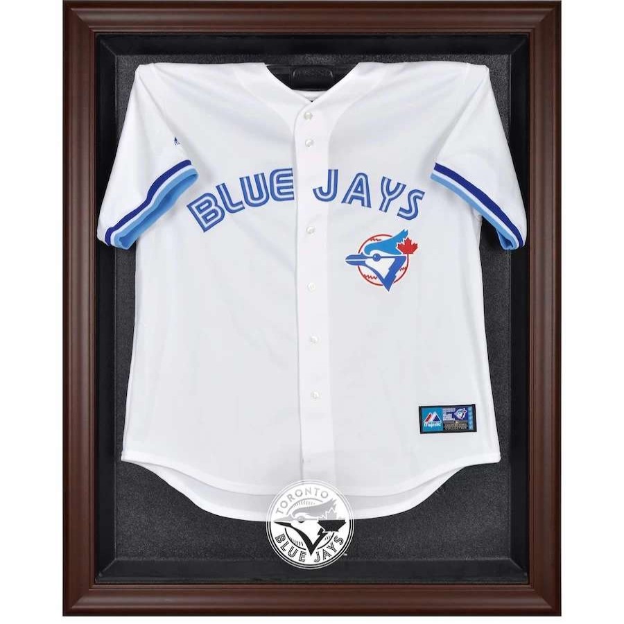 Collectibles & Memorabilia * | Toronto Blue Jays Fanatics Authentic Brown Framed Logo Jersey Display Case