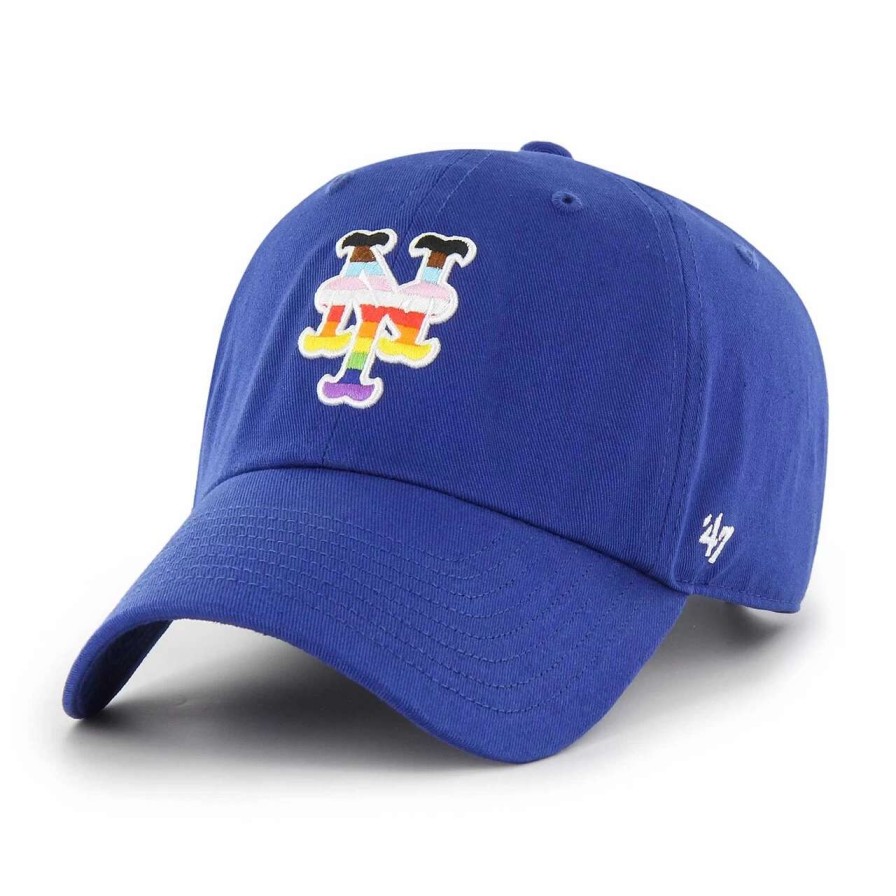 Team * | Men'S New York Mets '47 Royal Pride Clean Up Adjustable Hat