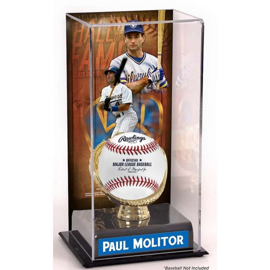 Collectibles & Memorabilia * | Milwaukee Brewers Paul Molitor Fanatics Authentic Hall Of Fame Sublimated Display Case With Image