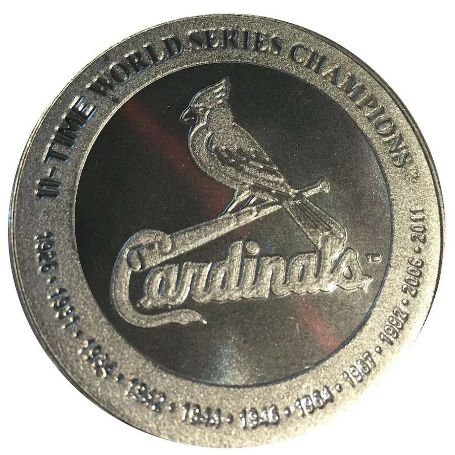 Collectibles & Memorabilia * | St. Louis Cardinals 1967 World Series Collector'S Coin