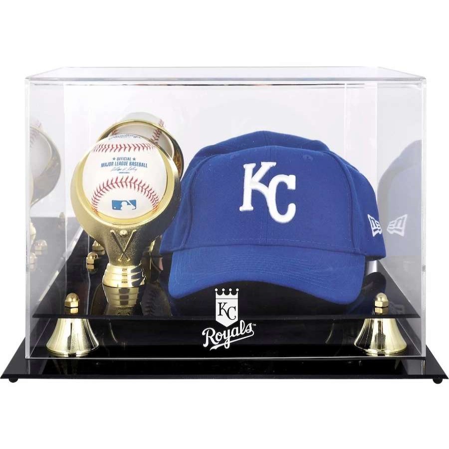 Collectibles & Memorabilia * | Kansas City Royals Fanatics Authentic Acrylic Cap And Baseball Logo Display Case