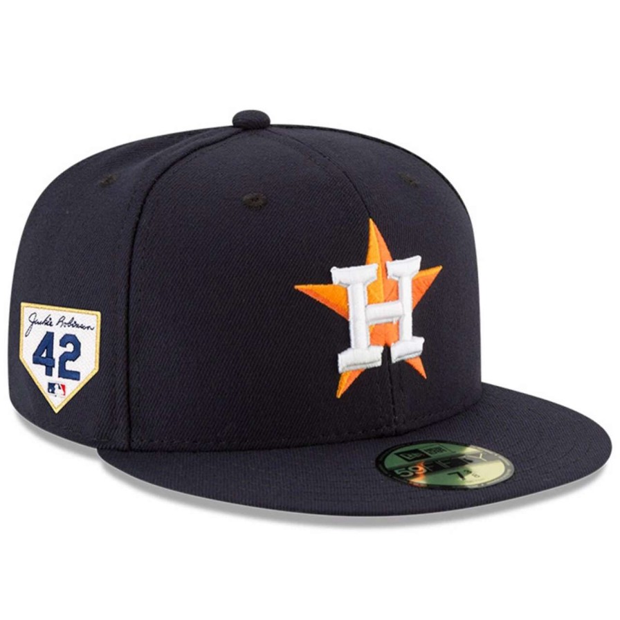 Team * | Men'S Houston Astros New Era Navy 2023 Jackie Robinson Day 59Fifty Fitted Hat