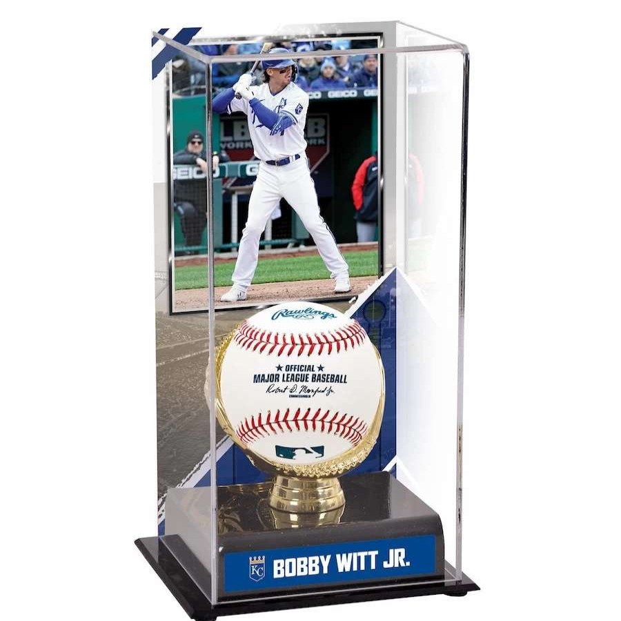 Collectibles & Memorabilia * | Kansas City Royals Bobby Witt Fanatics Authentic Gold Glove Display Case With Image