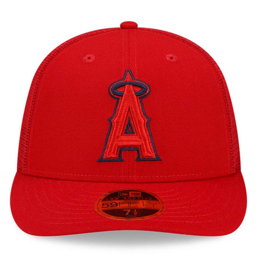 Team * | Men'S Los Angeles Angels New Era Red 2023 Batting Practice 59Fifty Fitted Hat