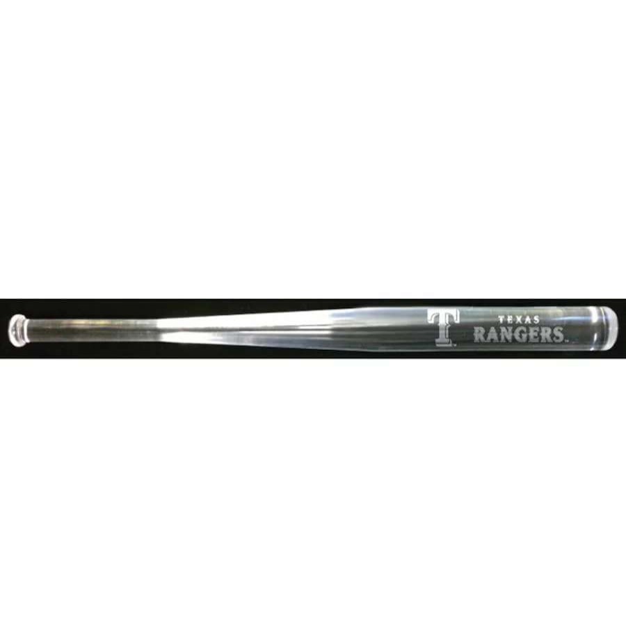 Collectibles & Memorabilia * | Texas Rangers 34 Acrylic Engraved Bat