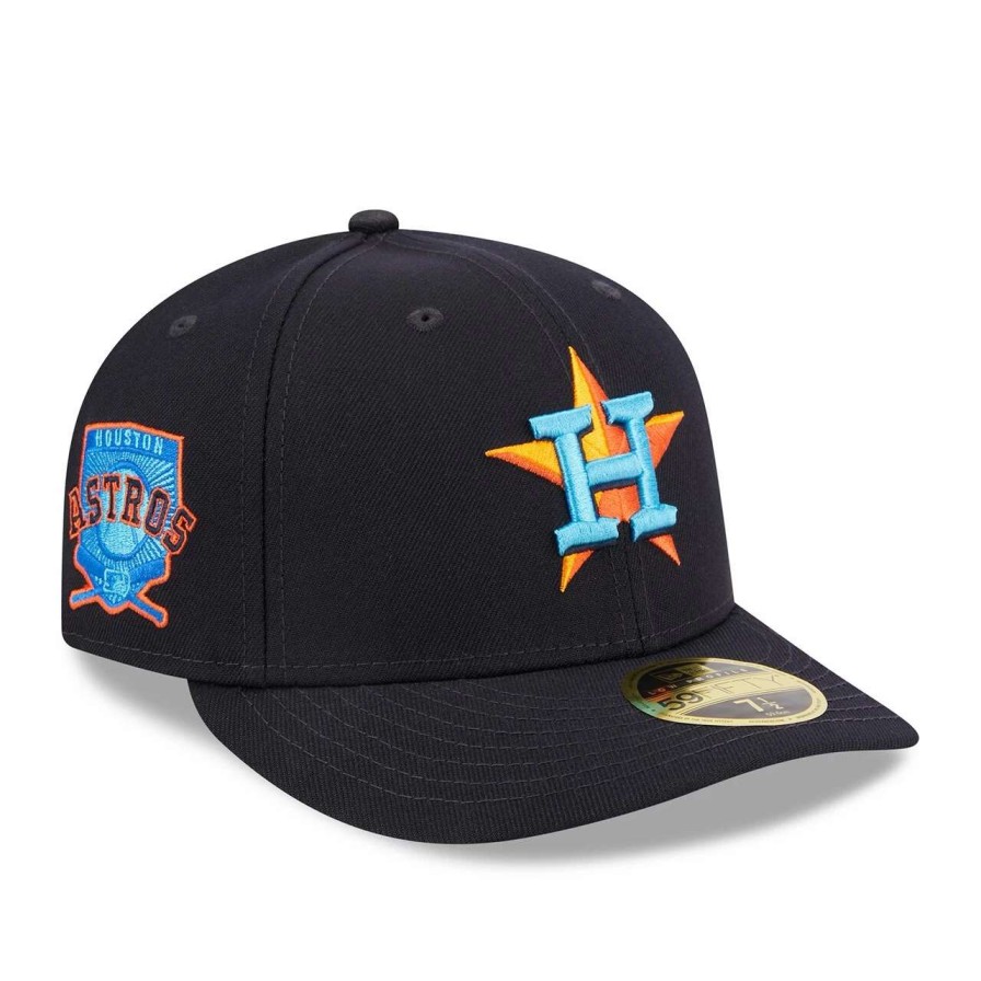 Team * | Men'S Houston Astros New Era Navy 2023 Mlb Father'S Day Low Profile 59Fifty Fitted Hat