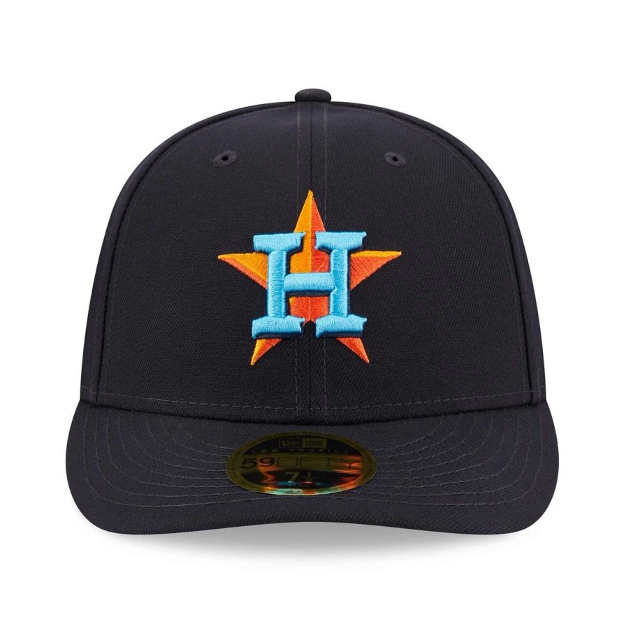 Team * | Men'S Houston Astros New Era Navy 2023 Mlb Father'S Day Low Profile 59Fifty Fitted Hat