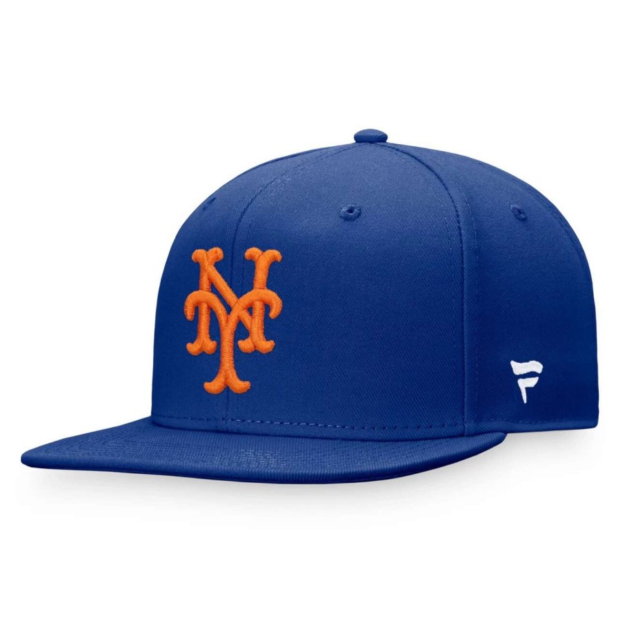 Team * | Men'S New York Mets Fanatics Branded Royal Cooperstown Collection Core Snapback Hat