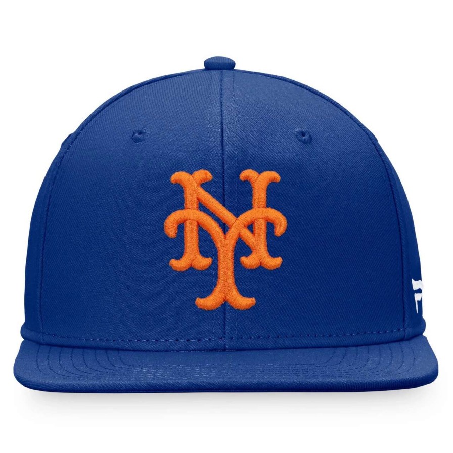 Team * | Men'S New York Mets Fanatics Branded Royal Cooperstown Collection Core Snapback Hat