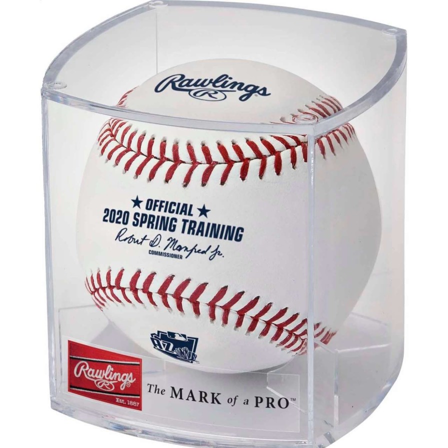 Collectibles & Memorabilia * | Fanatics Authentic Rawlings 2020 Mlb Spring Training Arizona Cactus League Logo Baseball With Case