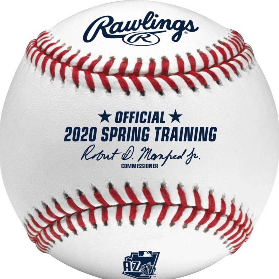 Collectibles & Memorabilia * | Fanatics Authentic Rawlings 2020 Mlb Spring Training Arizona Cactus League Logo Baseball With Case