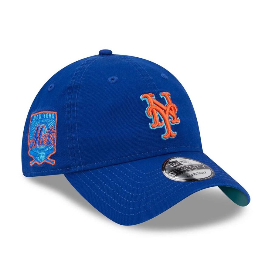 Team * | Men'S New York Mets New Era Royal 2023 Mlb Father'S Day 9Twenty Adjustable Hat