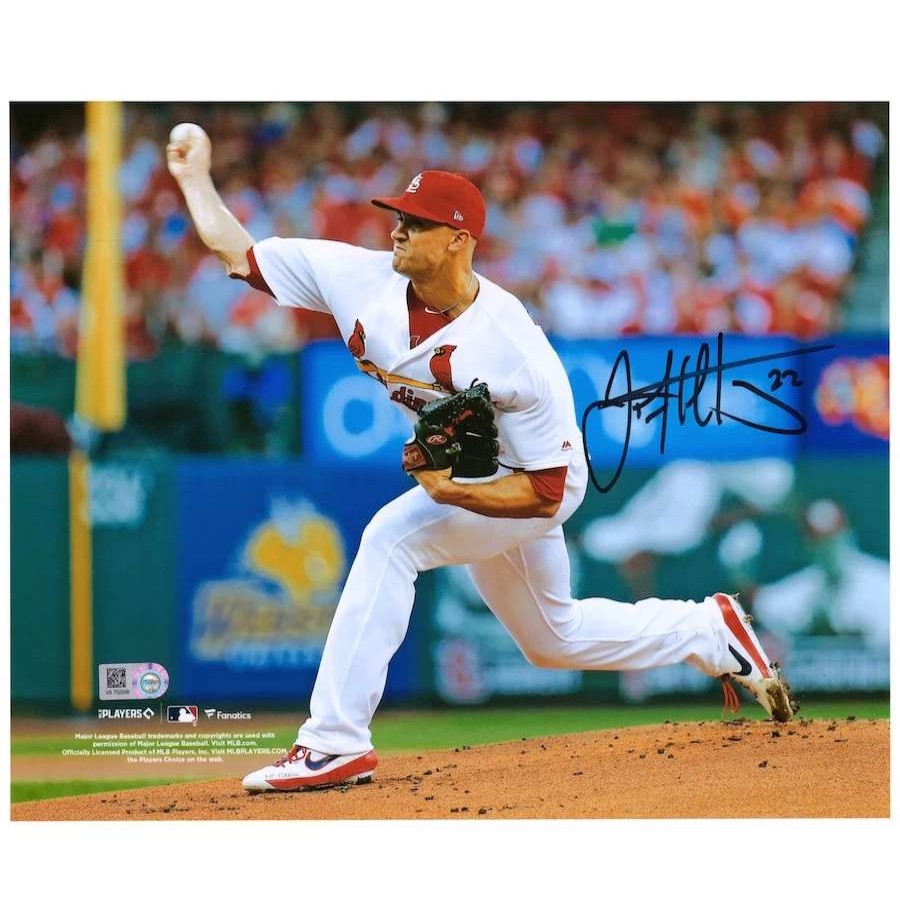 Collectibles & Memorabilia * | Autographed St. Louis Cardinals Jack Flaherty Fanatics Authentic 8 X 10 Pitching Photograph