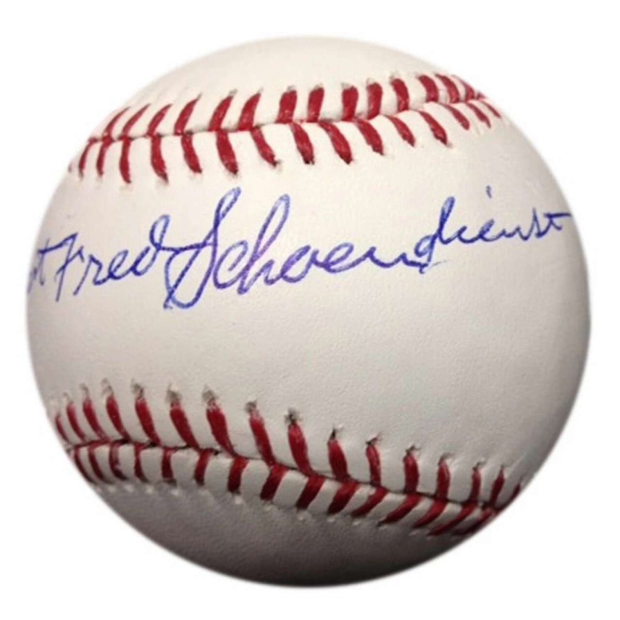 Collectibles & Memorabilia * | St. Louis Cardinals Albert Fred Schoendienst Autographed Baseball