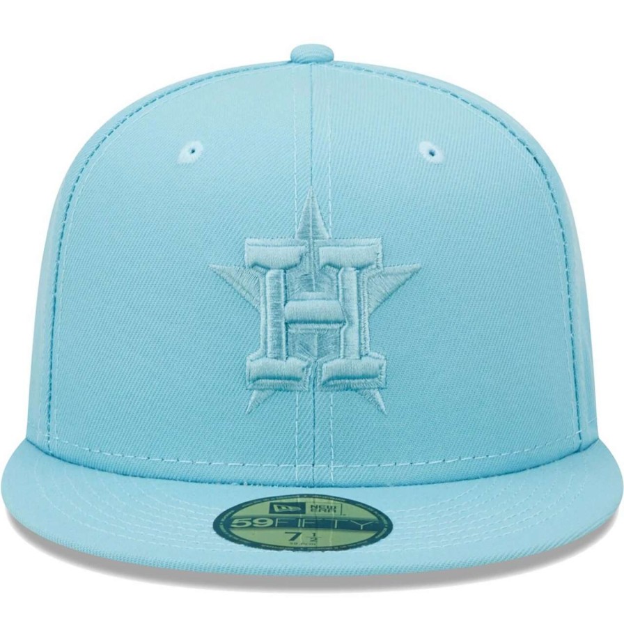 Team * | Men'S Houston Astros New Era Light Blue Color Pack 59Fifty Fitted Hat