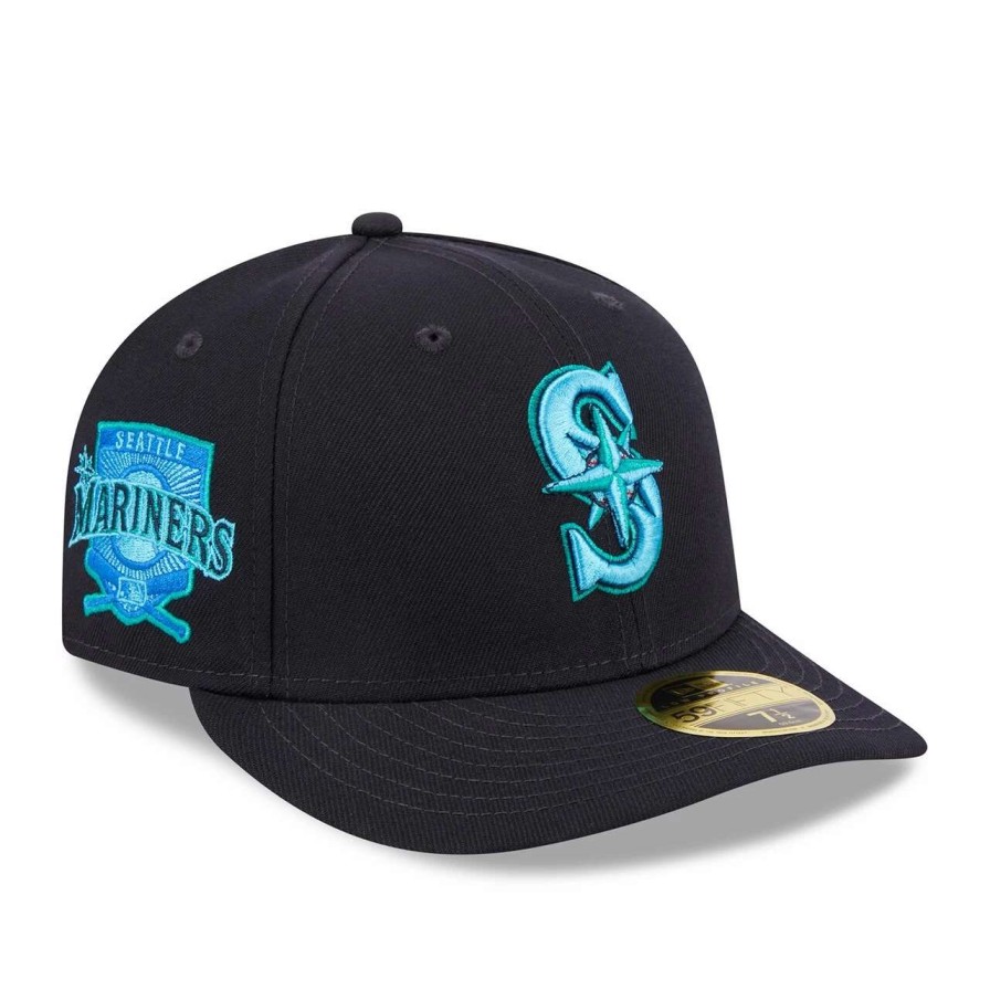 Team * | Men'S Seattle Mariners New Era Navy 2023 Mlb Father'S Day Low Profile 59Fifty Fitted Hat