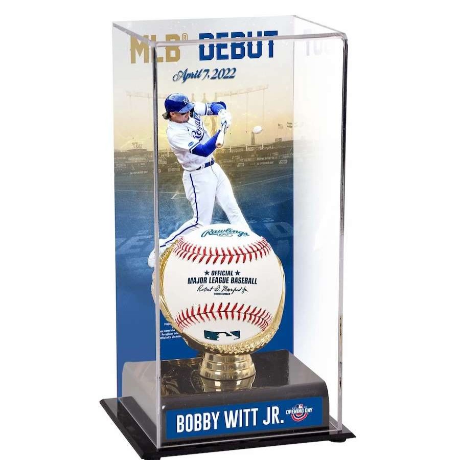 Collectibles & Memorabilia * | Kansas City Royals Bobby Witt Jr. Fanatics Authentic Mlb Debut Display Case With Image