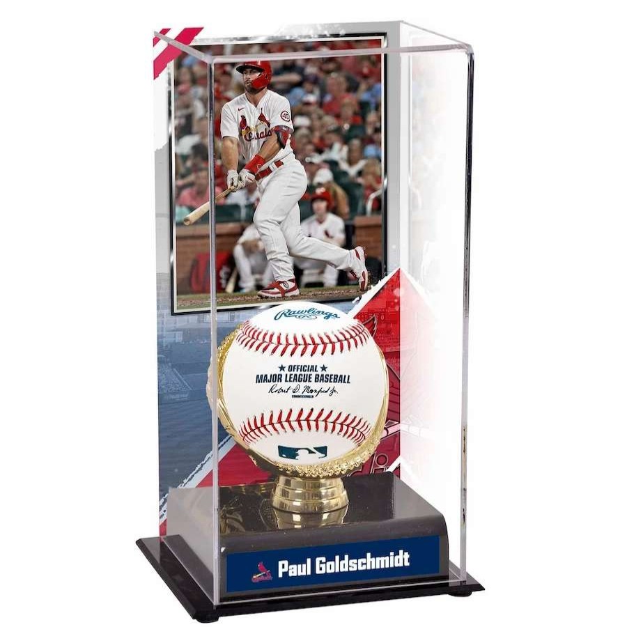 Collectibles & Memorabilia * | St. Louis Cardinals Paul Goldschmidt Fanatics Authentic Gold Glove Display Case With Image