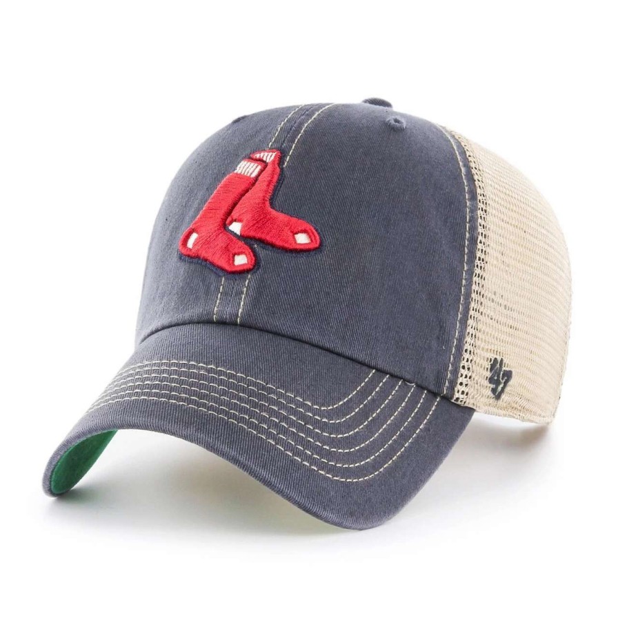 Team * | Men'S Boston Red Sox '47 Navy Trawler Clean Up Adjustable Hat