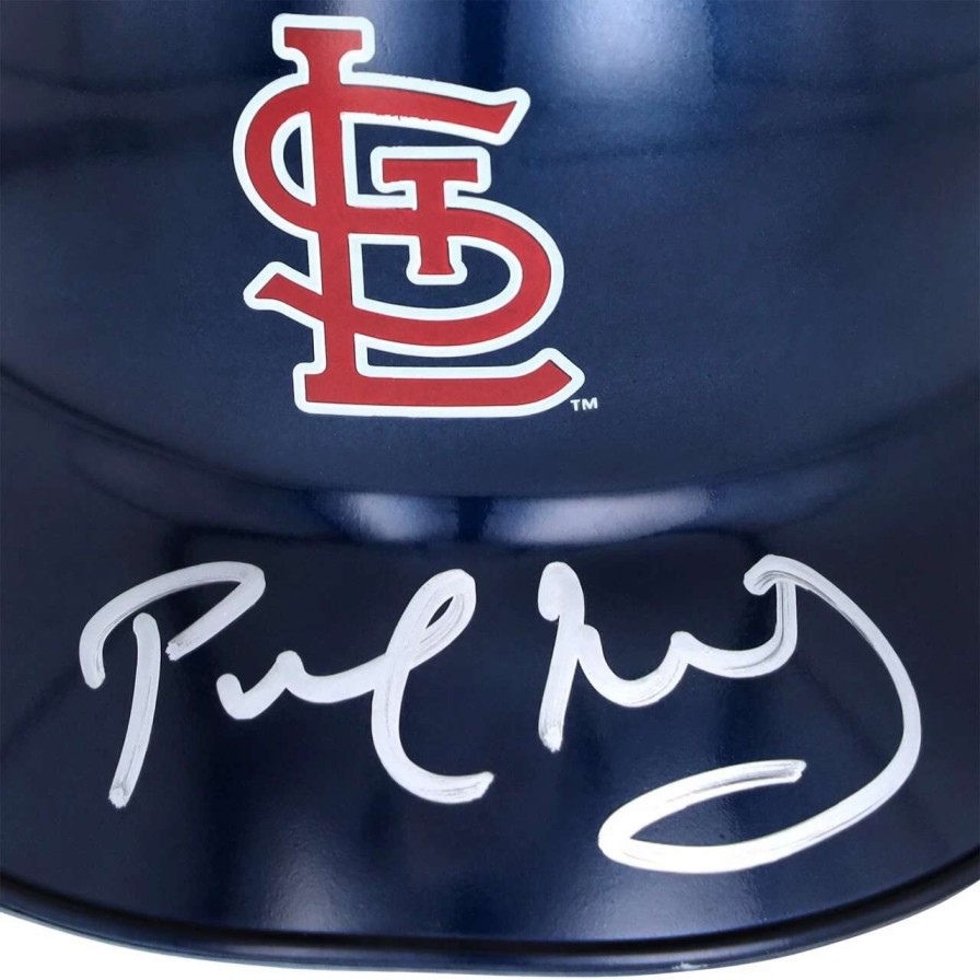 Collectibles & Memorabilia * | Paul Goldschmidt St. Louis Cardinals Autographed Fanatics Authentic Alternate Chrome Mini Batting Helmet Fanatics Exclusive