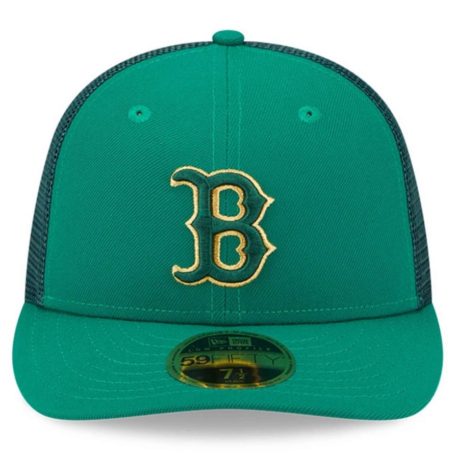 Team * | Men'S Boston Red Sox New Era Kelly Green 2023 St. Patrick'S Day Low Profile 59Fifty Fitted Hat