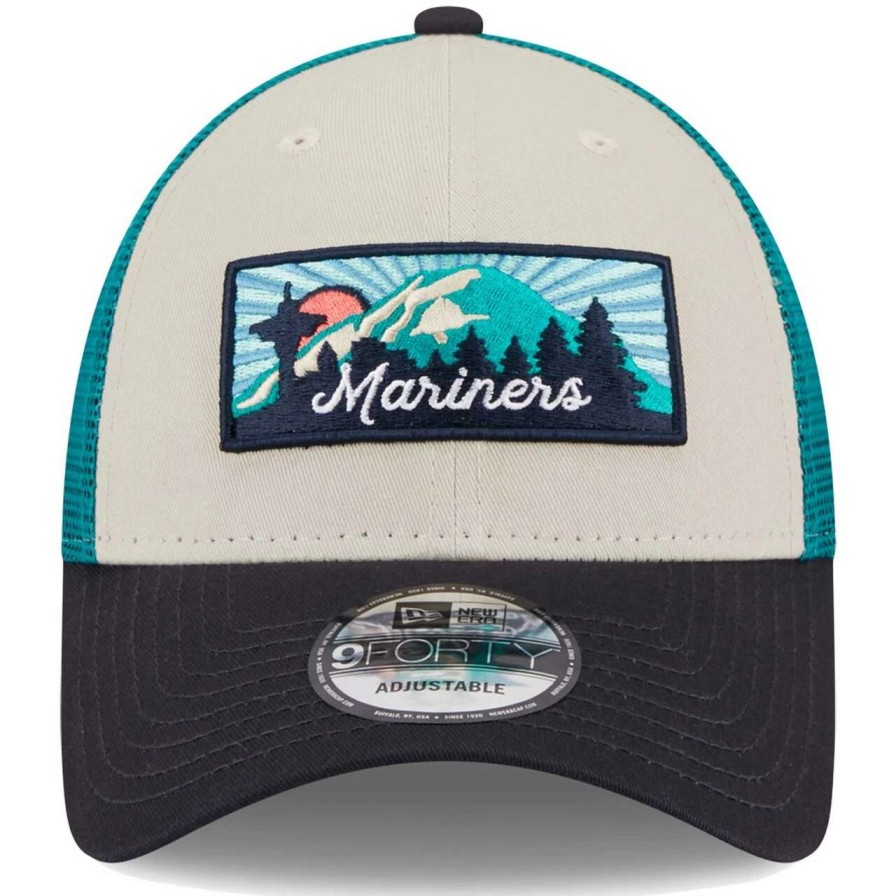 Team * | Men'S Seattle Mariners New Era Cream 2023 All-Star Game Icon 9Forty Snapback Hat