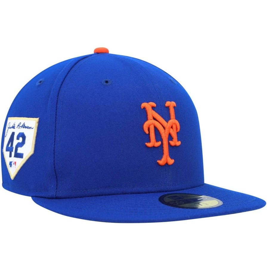 Team * | Men'S New York Mets New Era Royal 2023 Jackie Robinson Day 59Fifty Fitted Hat