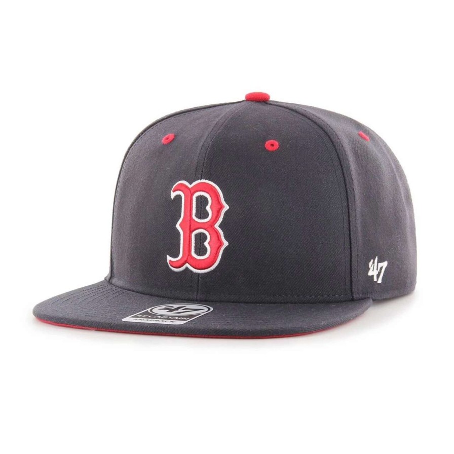 Team * | Men'S Boston Red Sox '47 Navy Fenway Oath Snapback Adjustable Hat