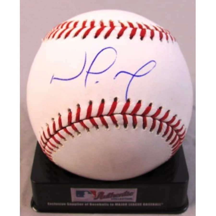 Collectibles & Memorabilia * | Nomar Mazara Autographed Baseball