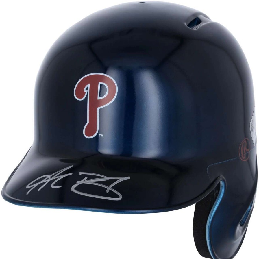 Collectibles & Memorabilia * | Alec Bohm Philadelphia Phillies Fanatics Authentic Autographed Alternate Chrome Mini Batting Helmet Fanatics Exclusive